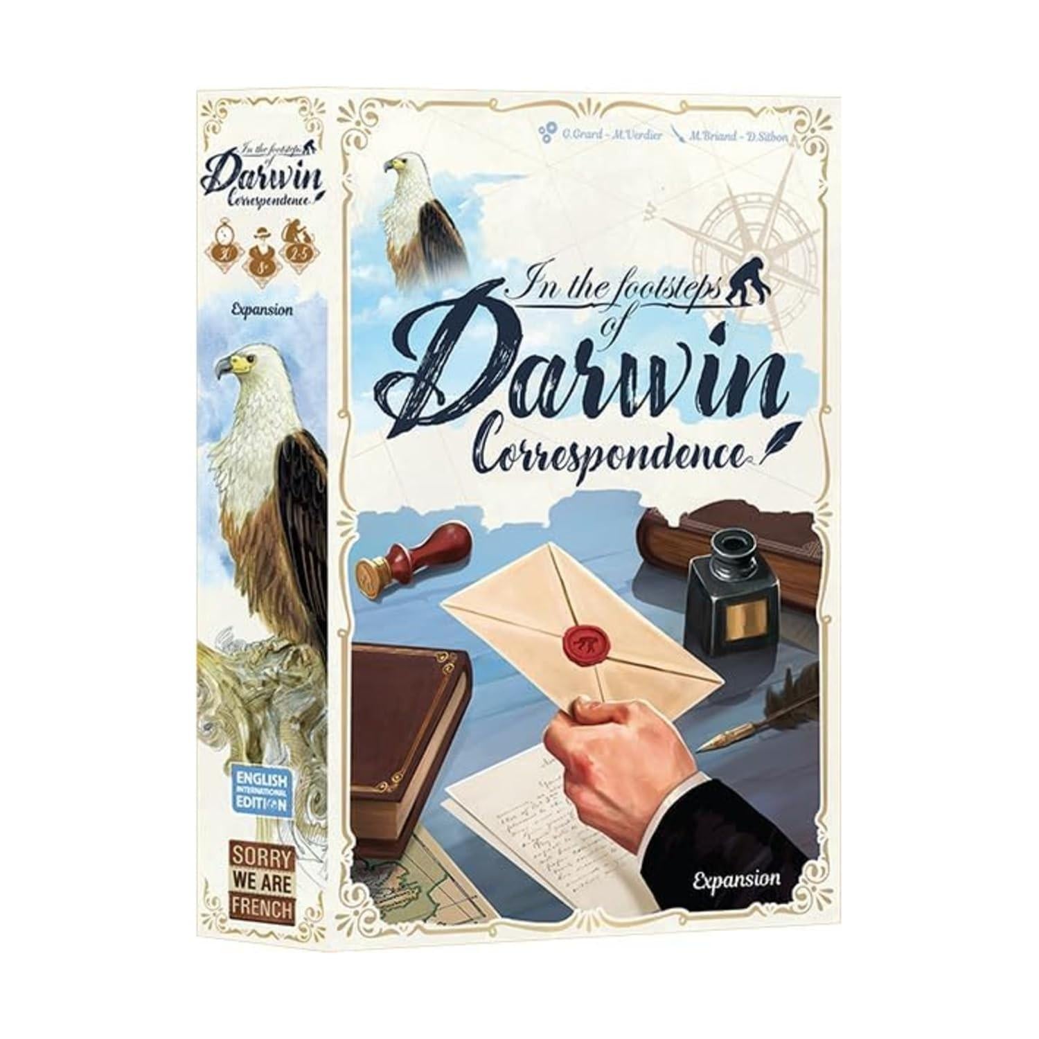 In the Footsteps of Darwin: Correspondence Expansion to Mensa Select Winner