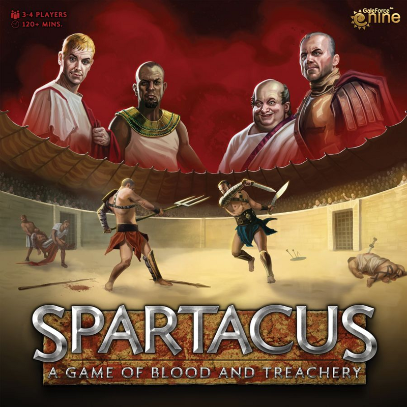 Spartacus: A Game of Blood and Treachery box art