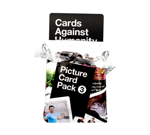Cards Against Humanity Picture Card Pack 3 cards