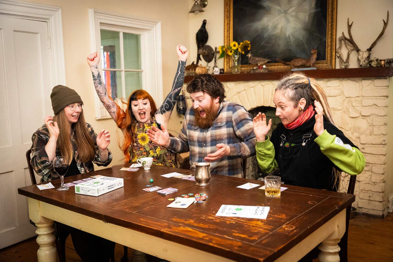 Dungeons and Naggins components