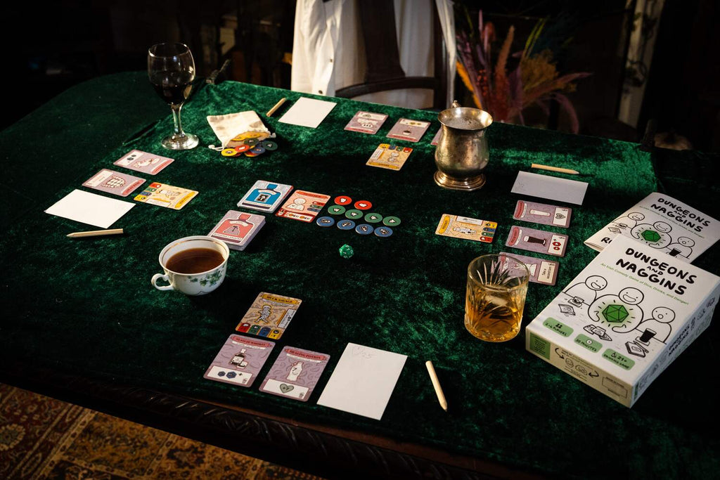 Dungeons and Naggins cards