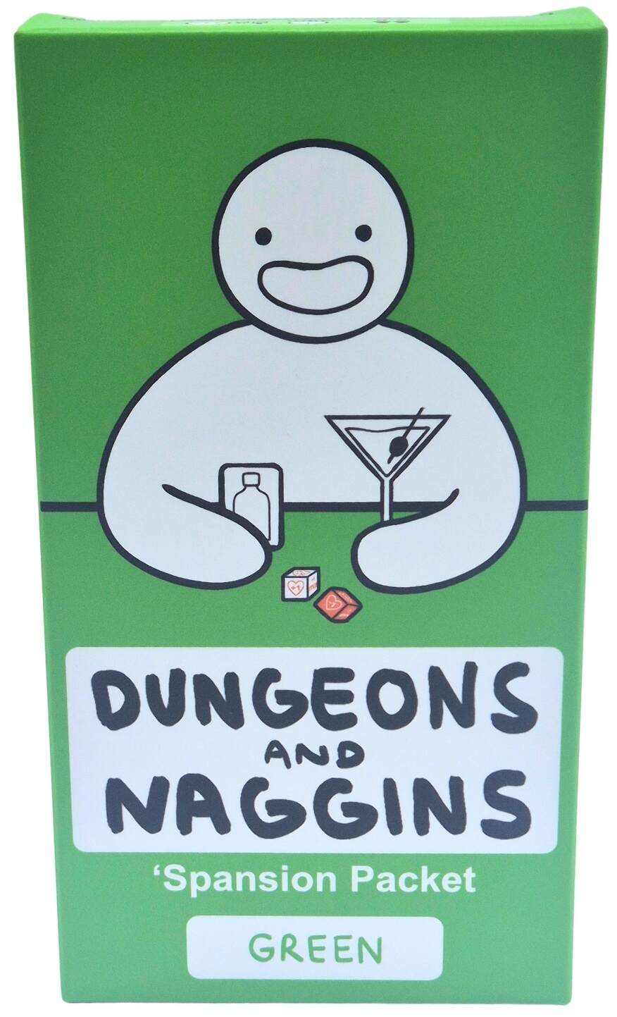 Dungeons and Naggins Spansion Packet box