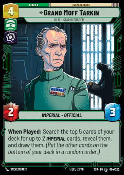 Grand Moff Tarkin, Death Star Overseer