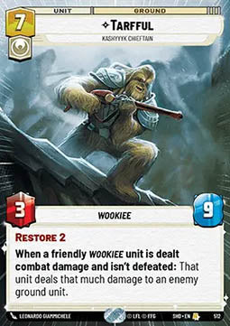 Tarfful, Kashyyyk Chieftain