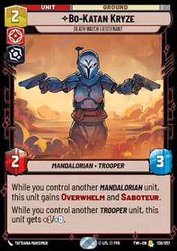 Bo-Katan Kryze, Death Watch Lieutenant