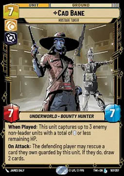 Cad Bane, Hostage Taker