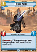 Ki-Adi-Mundi, Composed and Confident