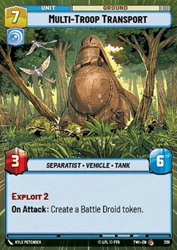 Multi-Troop Transport