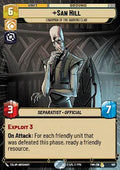 San Hill, Chairman of the Banking Clan