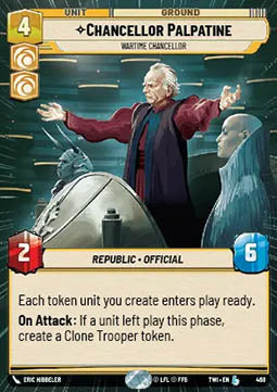 Chancellor Palpatine, Wartime Chancellor