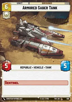 Armored Saber Tank