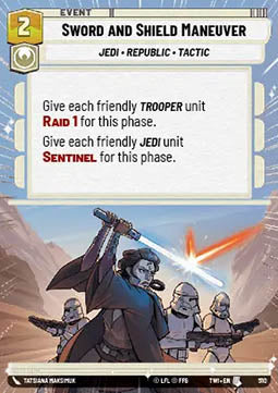 Sword and Shield Maneuver