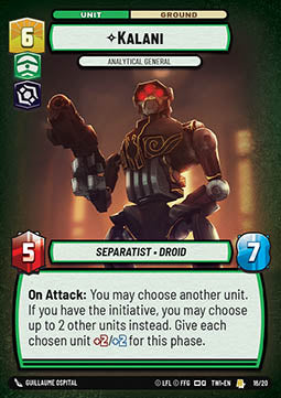 Kalani, Analytical General