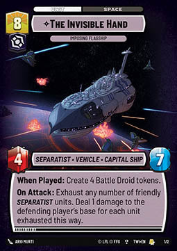 The Invisible Hand, Imposing Flagship (V.1)