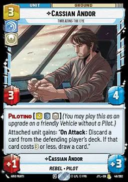 Cassian Andor, Threading the Eye