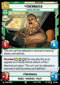 Chewbacca, Faithful First Mate