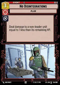 No Disintegrations