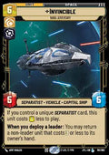Invincible, Naval Adversary