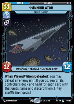 Annihilator, Tagge's Flagship