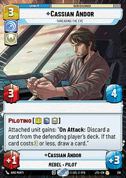 Cassian Andor, Threading the Eye