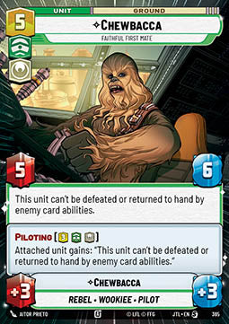Chewbacca, Faithful First Mate