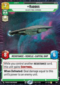 Raddus, Holdo's Final Command