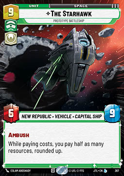 The Starhawk, Prototype Battleship