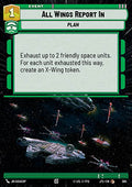 All Wings Report In