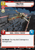 Red Five, Running the Trench