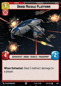 Droid Missile Platform