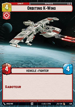 Orbiting K-Wing