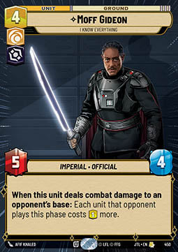 Moff Gideon, I Know Everything