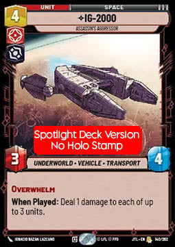 IG-2000, Assassin's Aggressor (V.2)