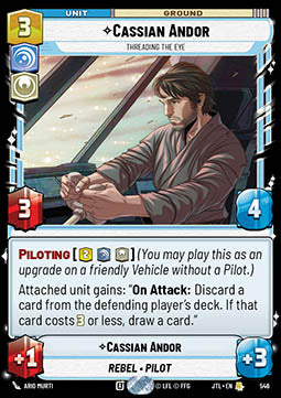 Cassian Andor, Threading the Eye (V.2)