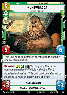 Chewbacca, Faithful First Mate (V.2)
