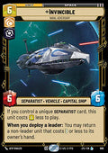 Invincible, Naval Adversary (V.2)