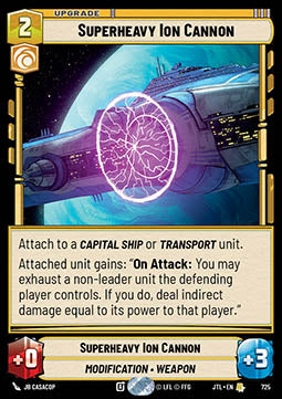 Superheavy Ion Cannon (V.2)
