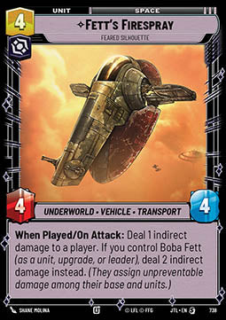 Fett's Firespray, Feared Silhouette (V.2)