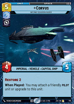 Corvus, Inferno Squadron Raider (V.2)