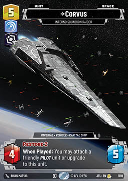 Corvus, Inferno Squadron Raider (V.3)