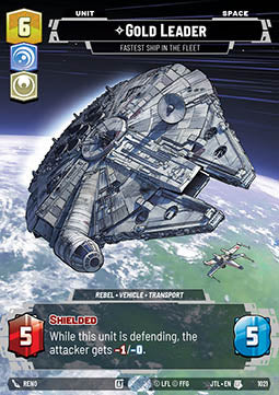 Gold Leader, Fastest Ship in the Fleet (V.3)