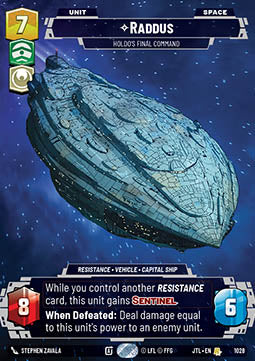 Raddus, Holdo's Final Command (V.3)