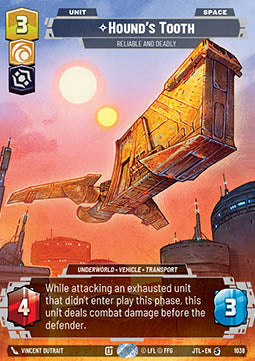 Hound's Tooth, Reliable and Deadly (V.3)