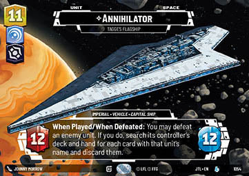 Annihilator, Tagge's Flagship (V.4)