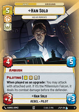 Han Solo, Has His Moments (V.1)