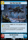 Size Matters Not (V.1)