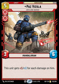 Paz Vizsla, Unyielding Warrior (V.1)