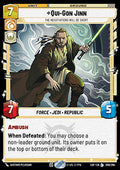 Qui-Gon Jinn, The Negotiations Will Be Short (V.1)