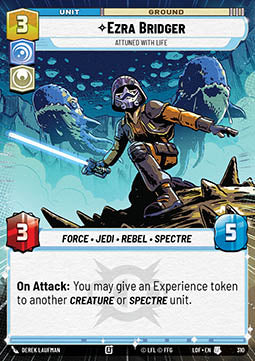 Ezra Bridger, Attuned With Life