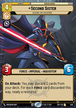 Second Sister, Seeking the Holocron (V.1)